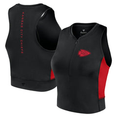 Women's Studio Fitted Gym Tank Top - Kansas City Chiefs