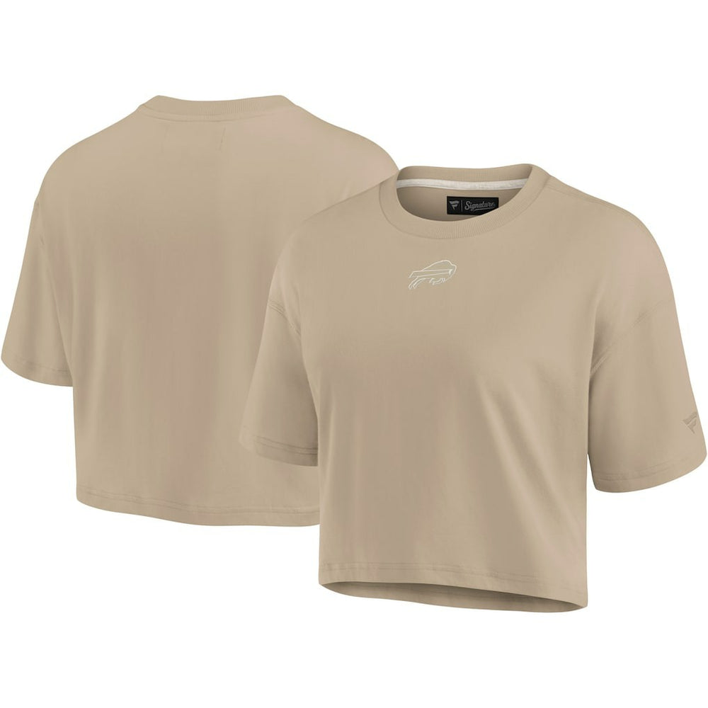 Women's Elements Super Soft Boxy Cropped T-Shirt - Buffalo Bills