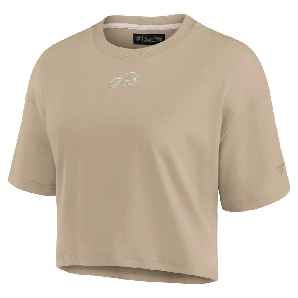 Women's Elements Super Soft Boxy Cropped T-Shirt - Buffalo Bills