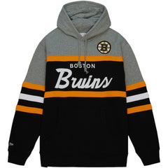 NHL Black/Gray Boston Bruins Head Coach Pullover Hoodie