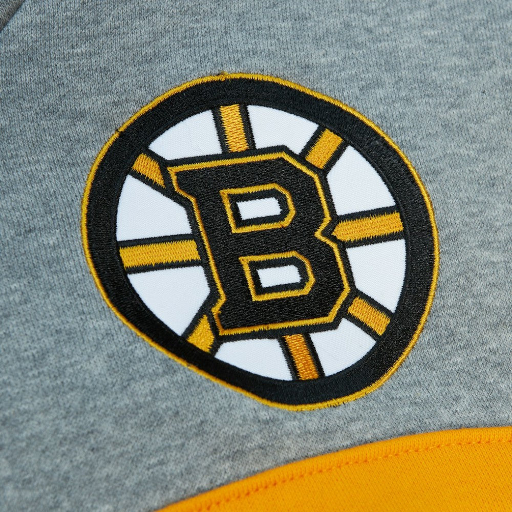 NHL Black/Gray Boston Bruins Head Coach Pullover Hoodie