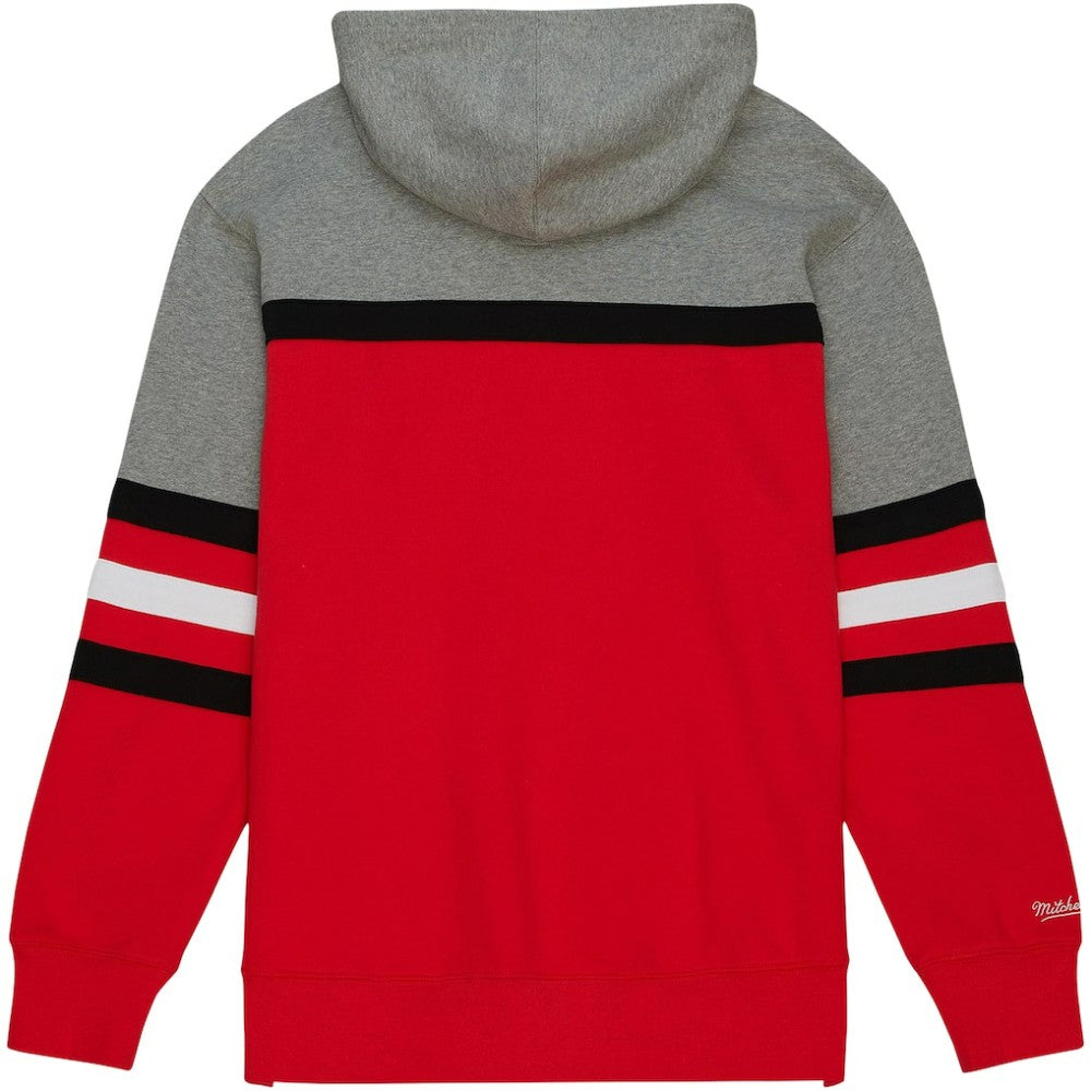 NHL Red/Gray Carolina Hurricanes Head Coach Pullover Hoodie