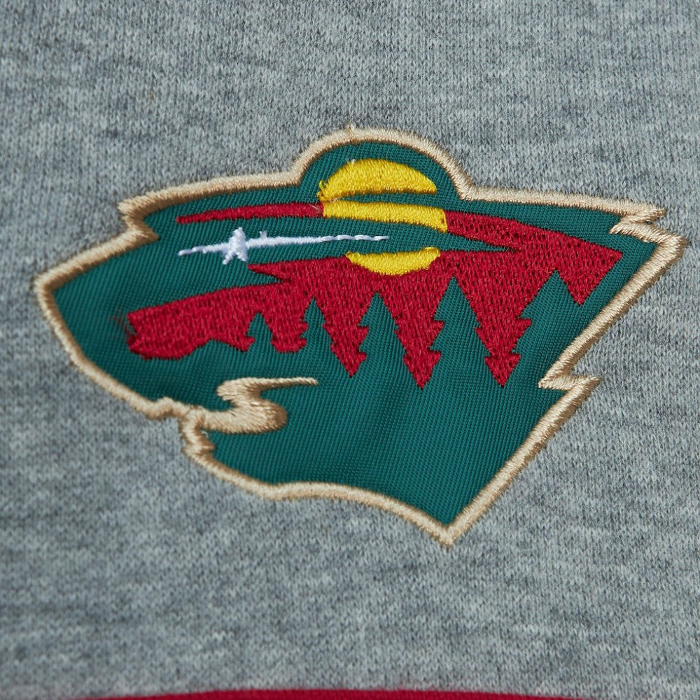 NHL Green/Gray Minnesota Wild Head Coach Pullover Hoodie
