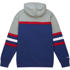 NHL Blue/Gray New York Rangers Head Coach Pullover Hoodie