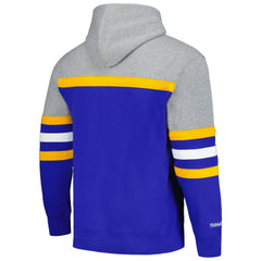 NHL Blue/Gray St. Louis Blues Head Coach Pullover Hoodie