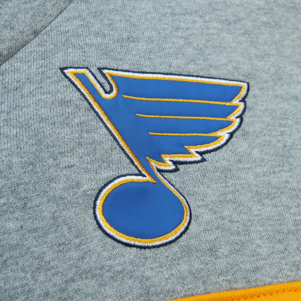 NHL Blue/Gray St. Louis Blues Head Coach Pullover Hoodie
