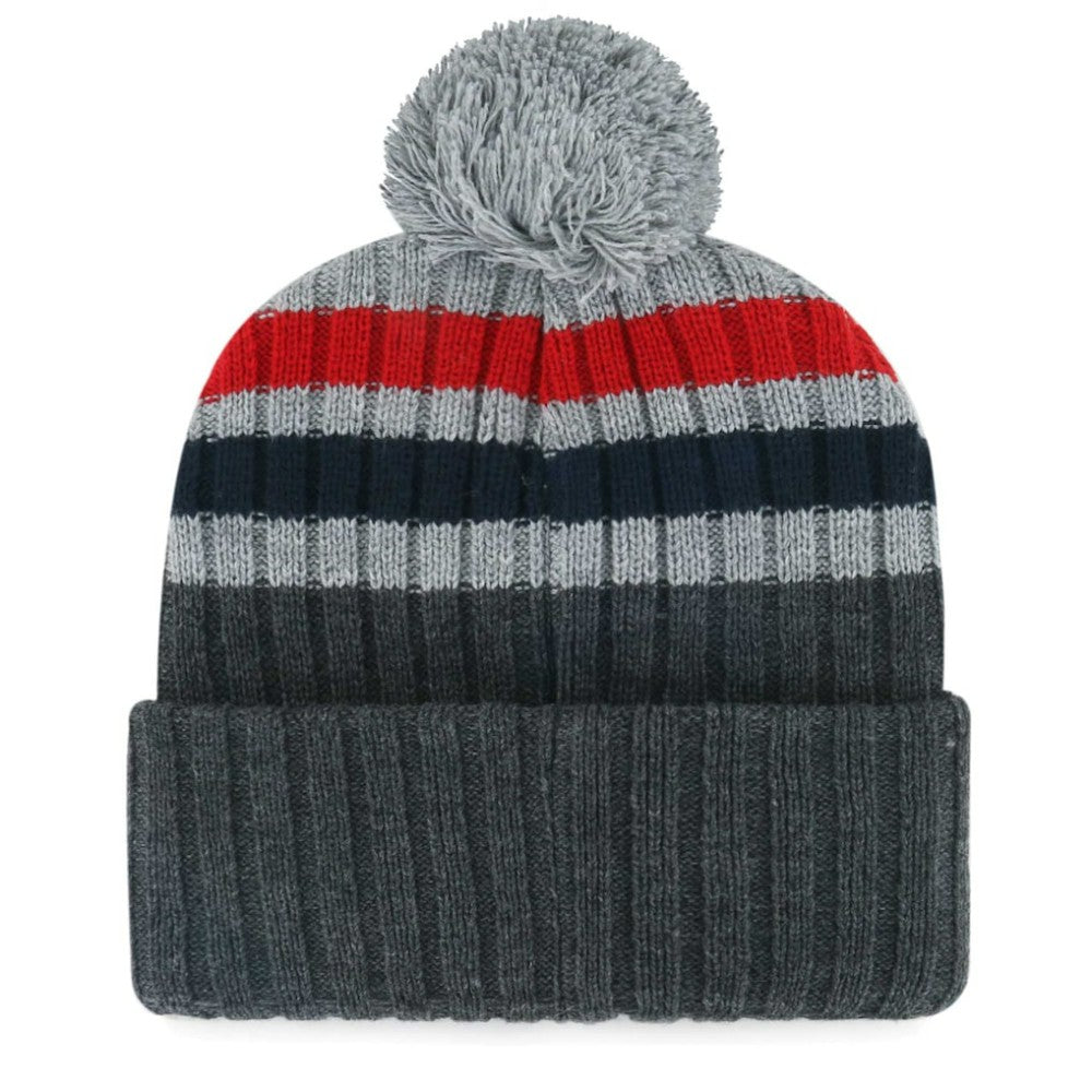 MLB Boston Red Sox '47 Stack Cuffed Knit Hat with Pom