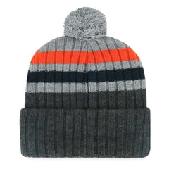 MLB Detroit Tigers '47 Stack Cuffed Knit Hat with Pom