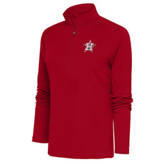 MLB Houston Astros Antigua Women's Patriotic Tribute Half-Zip Pullover Top