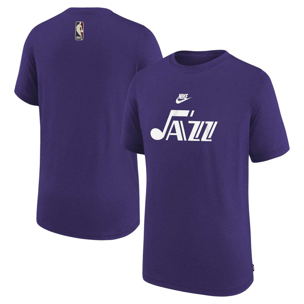 NBA Utah Jazz NBA Youth 2023/24 Classic Edition Authentic Pregame Shooting T-Shirt