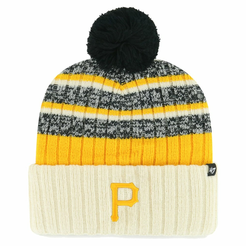 MLB Pittsburgh Pirates '47 Tavern Cuffed Knit Hat with Pom