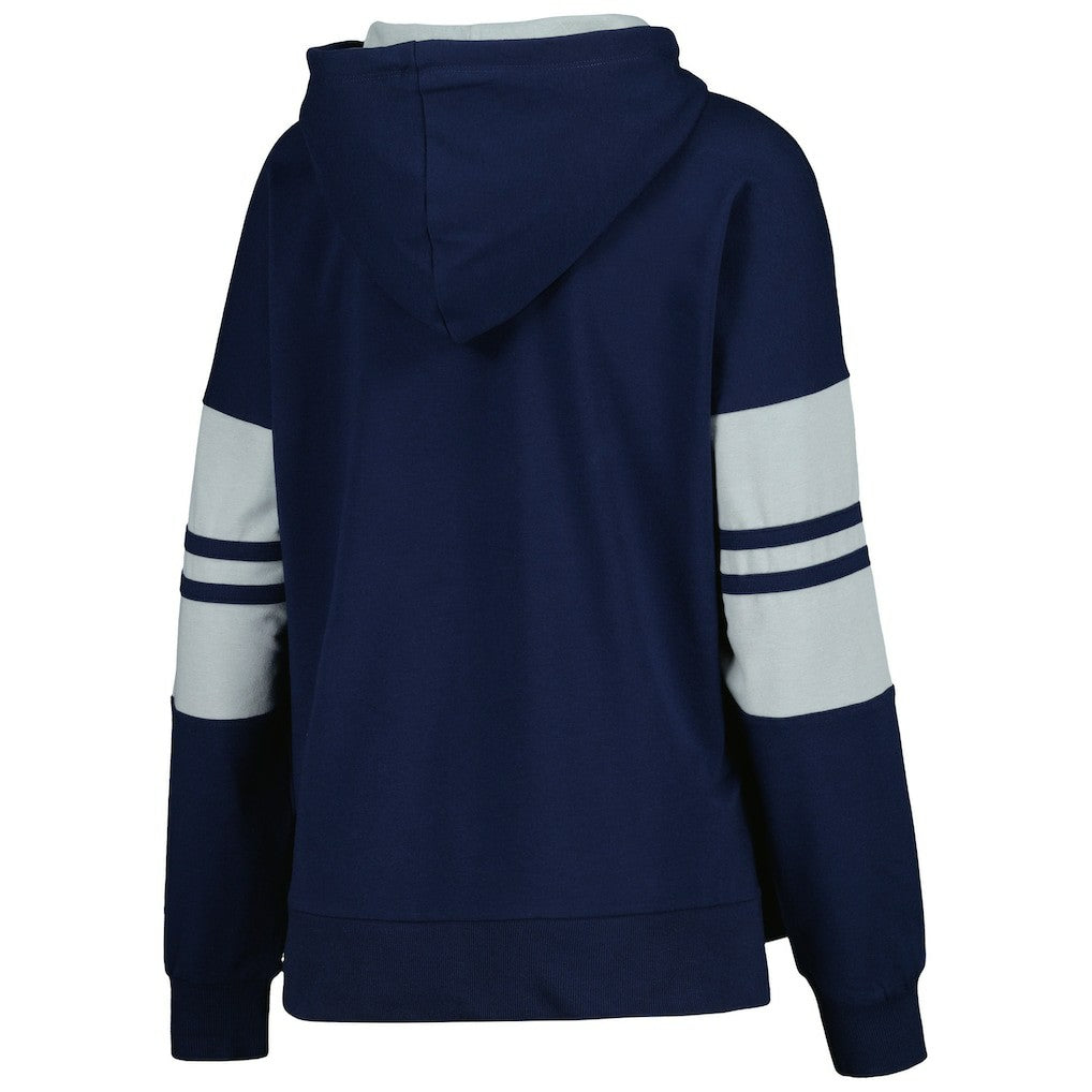 Starter Women's Bump And Run Long Sleeve Hoodie T-Shirt - Dallas Cowboys