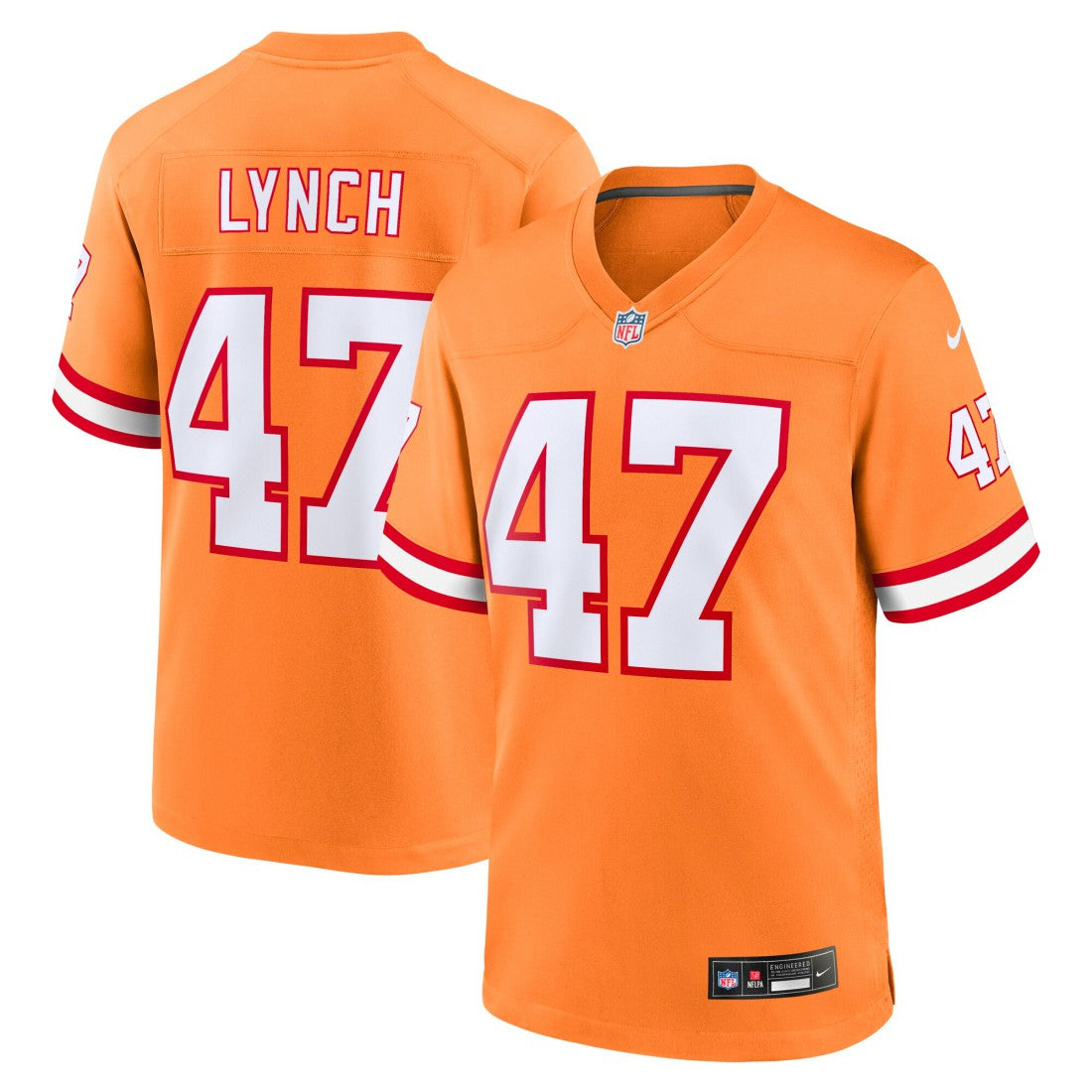 John Lynch  Youth Retired Player Game Jersey - Tampa Bay Buccaneers