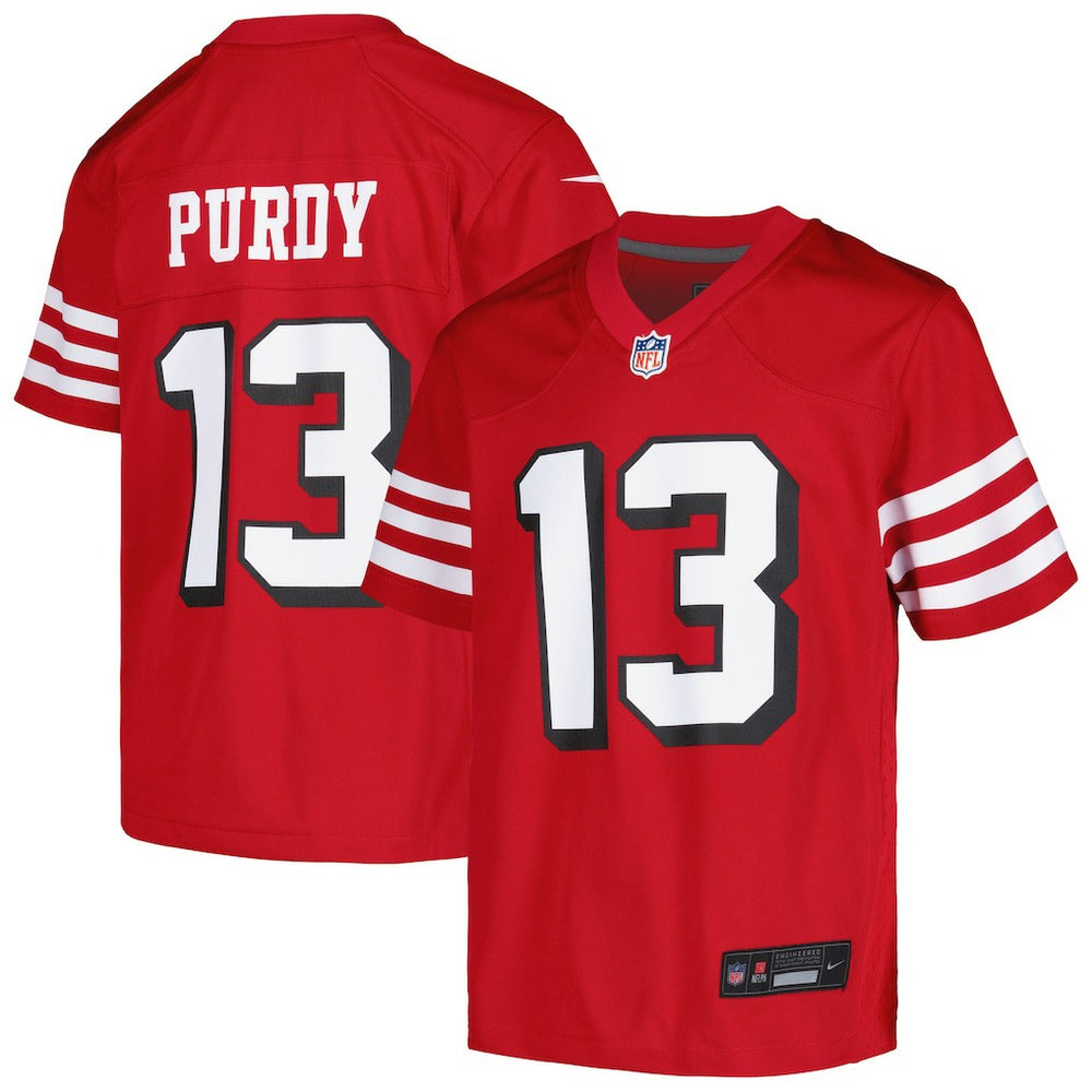 Brock Purdy  Youth Game Jersey - San Francisco 49ers