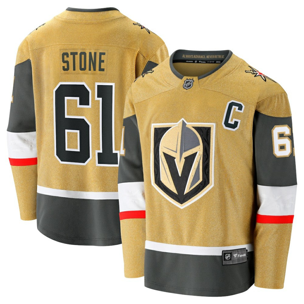 NHL Gold Mark Stone Vegas Golden Knights Fanatics Home Breakaway Jersey