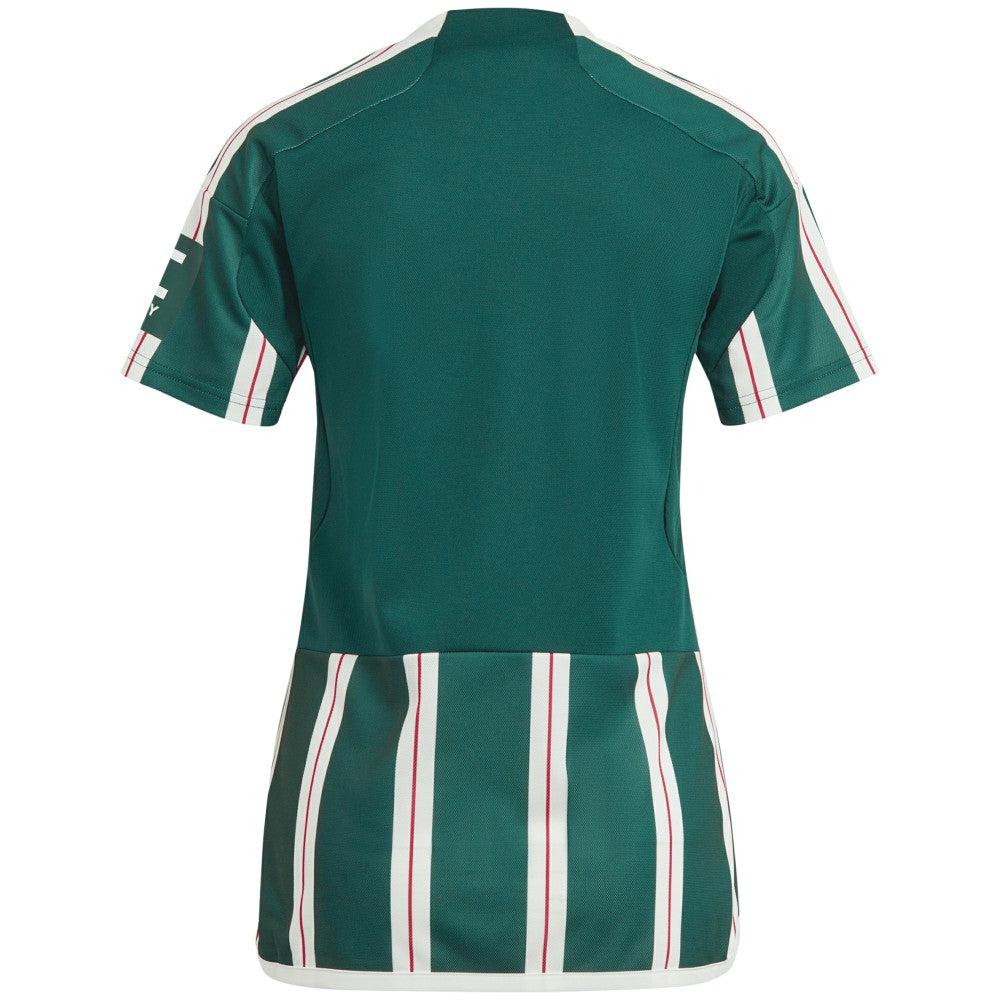 Manchester United Women's 2023/24 Away Replica Jersey - Adidas Green
