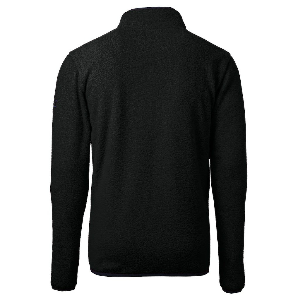 Cutter & Buck Gridiron Classics Big & Tall Cascade Eco Sherpa Fleece Quarter-Zip Pullover Jacket - Philadelphia Eagles