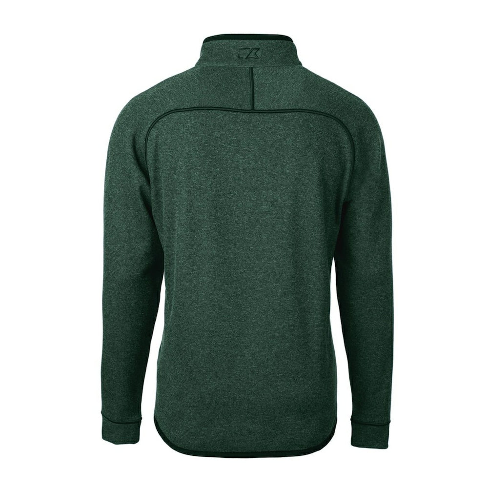Cutter & Buck Gridiron Classics Big & Tall Mainsail Sweater-Knit Half-Zip Pullover Jacket - Philadelphia Eagles