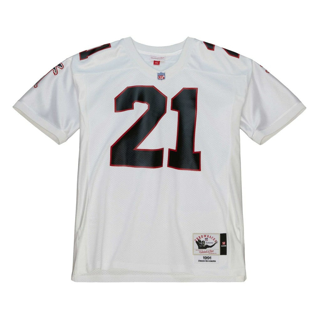 Deion Sanders  1991 Authentic Throwback Retired Player Jersey - Atlanta Falcons