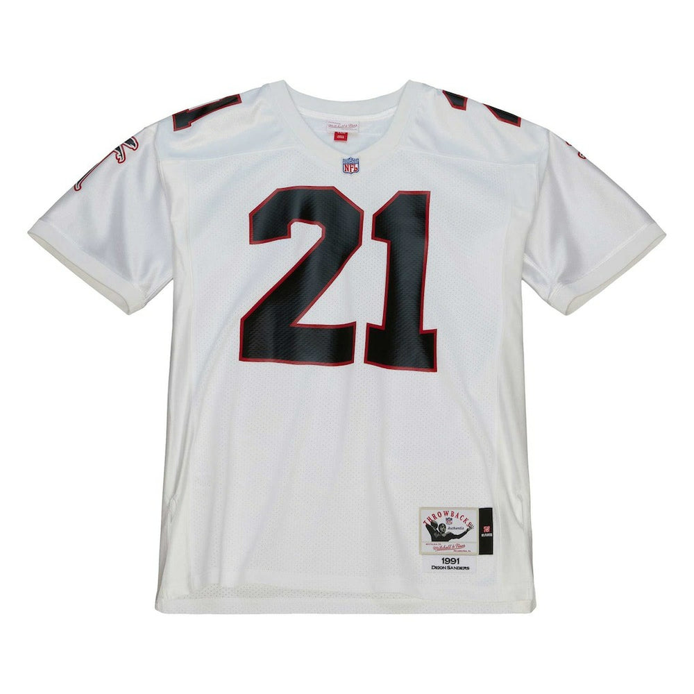 Deion Sanders  1991 Authentic Throwback Retired Player Jersey - Atlanta Falcons