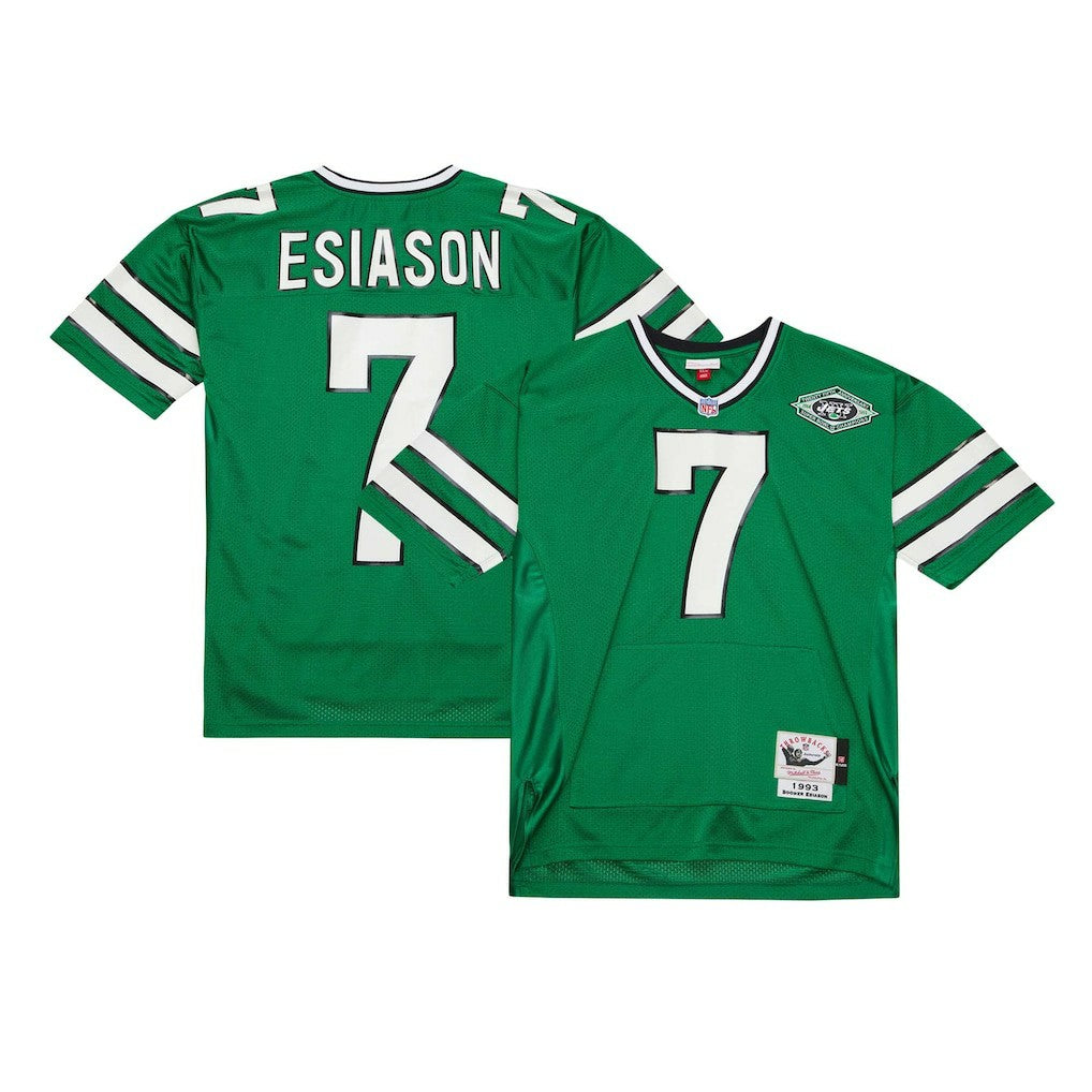 Boomer Esiason  1993 Authentic Throwback Retired Player Pocket Jersey - New York Jets