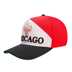 NBA Chicago Bulls Pro Standard Pinch Chevron Adjustable Hat