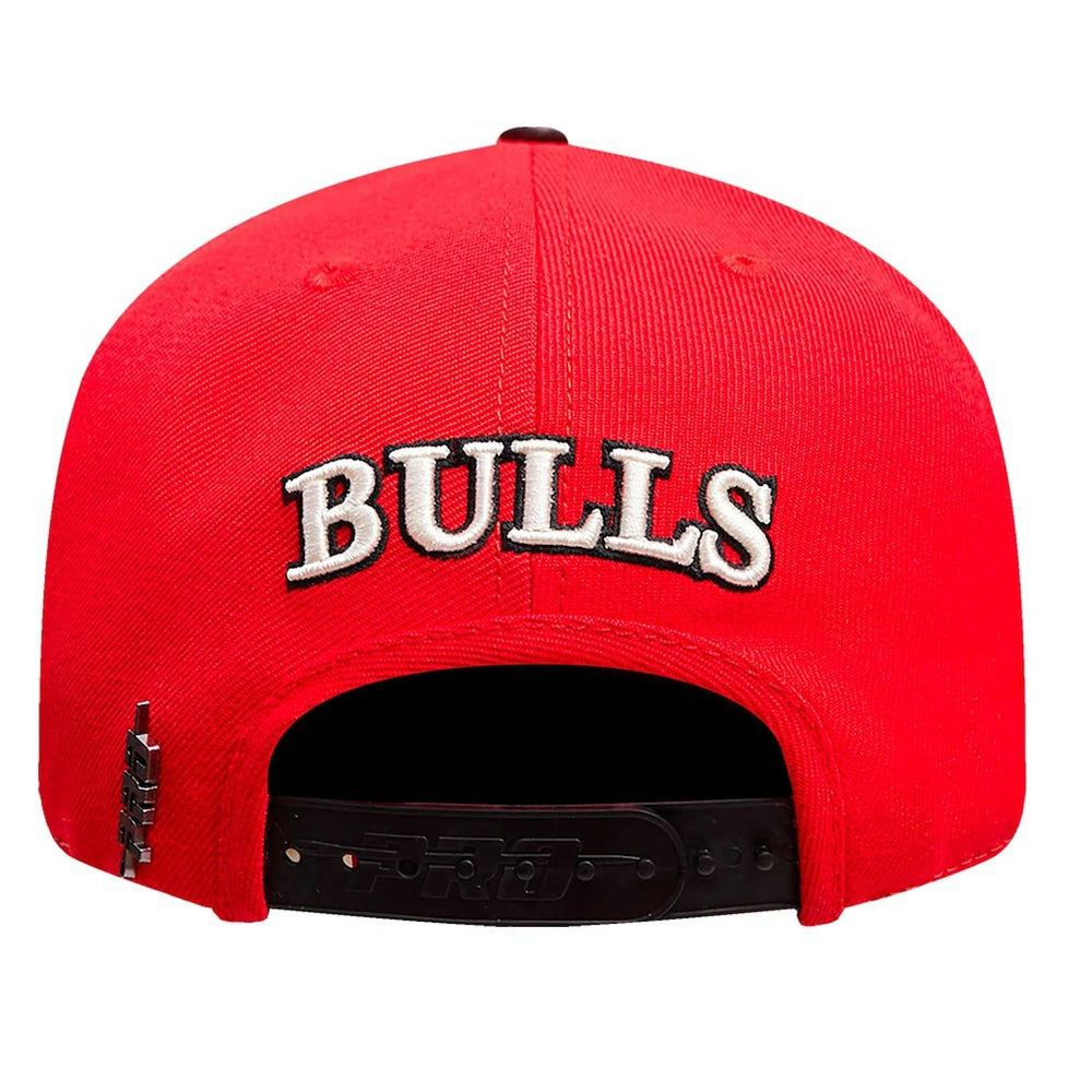 NBA Chicago Bulls Pro Standard Pinch Chevron Adjustable Hat