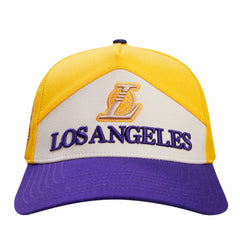 NBA Los Angeles Lakers Pro Standard Pinch Chevron Adjustable Hat