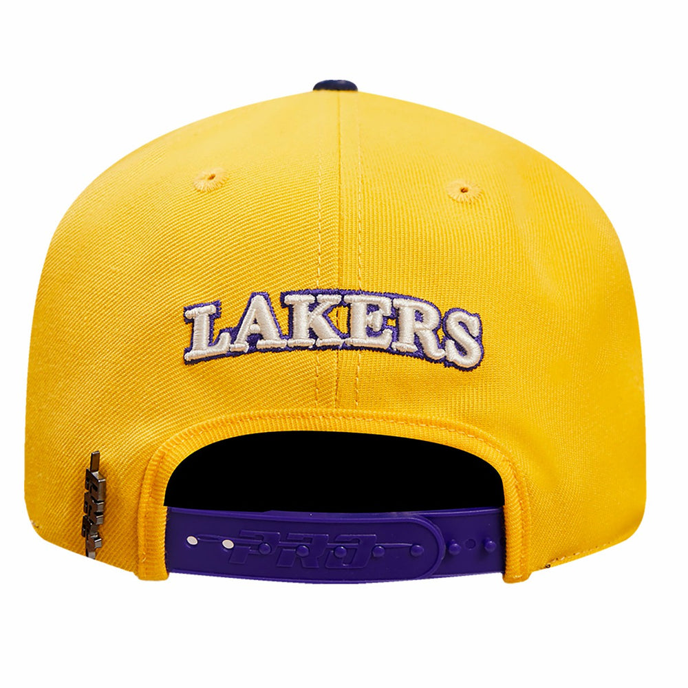 NBA Los Angeles Lakers Pro Standard Pinch Chevron Adjustable Hat