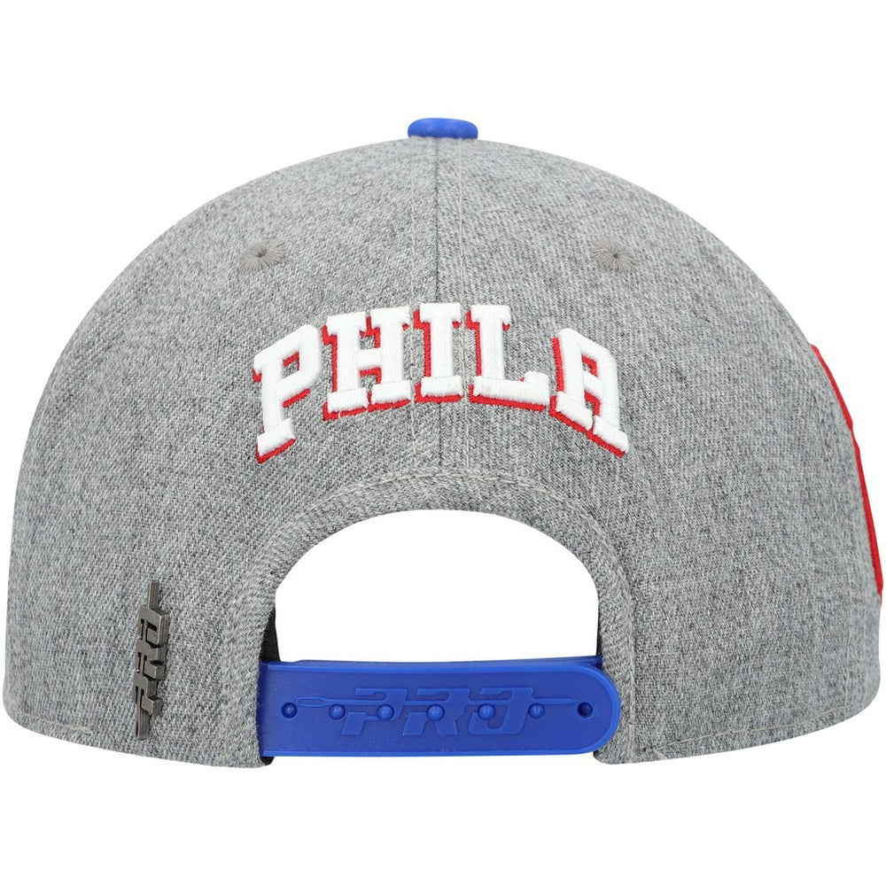 NBA Philadelphia 76ers Pro Standard Classic Logo Two-Tone Snapback Hat