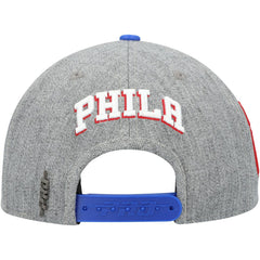 NBA Philadelphia 76ers Pro Standard Classic Logo Two-Tone Snapback Hat