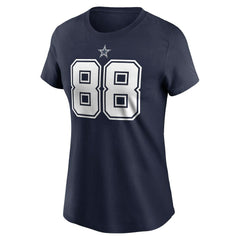 CeeDee Lamb  Women's Player Name & Number T-Shirt - Dallas Cowboys