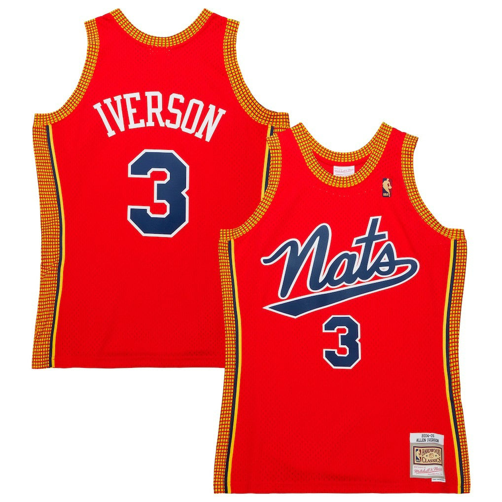 NBA Allen Iverson Philadelphia 76ers 2004/05 Hardwood Classics Swingman Jersey