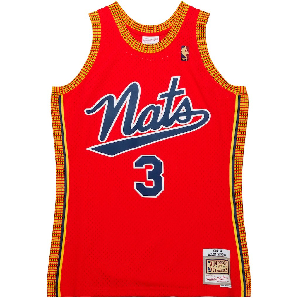 NBA Allen Iverson Philadelphia 76ers 2004/05 Hardwood Classics Swingman Jersey