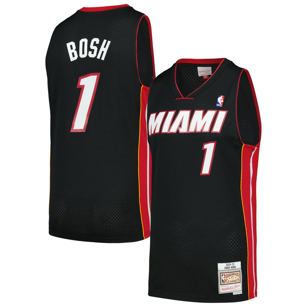 NBA Chris Bosh Miami Heat 2012/13 Hardwood Classics Swingman Jersey