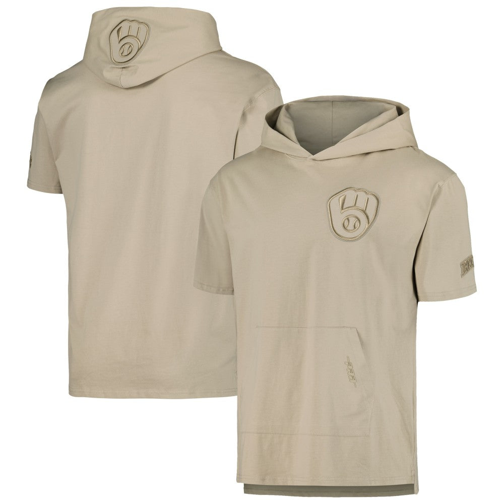MLB Milwaukee Brewers Pro Standard Neutral Hoodie T-Shirt
