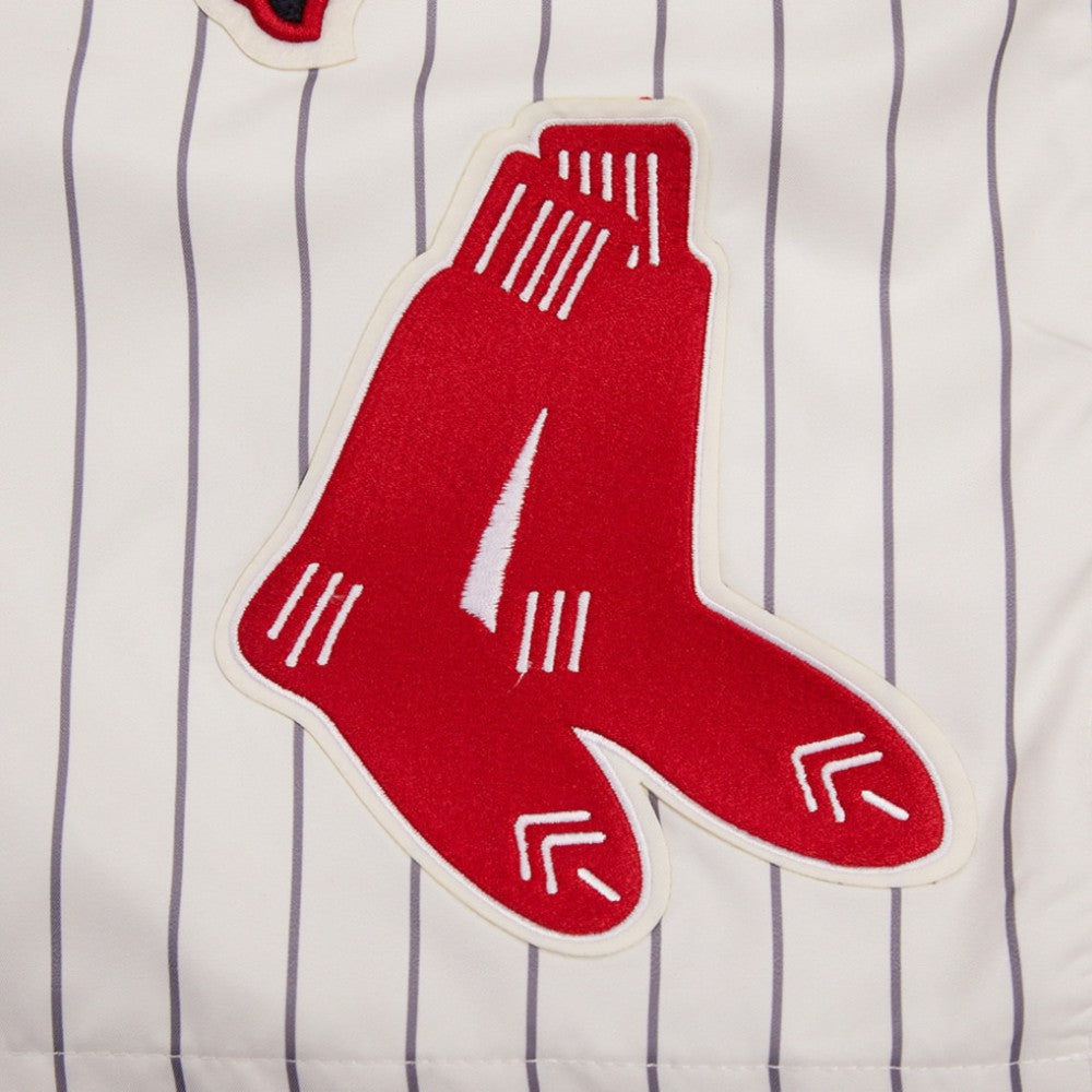 MLB Boston Red Sox Pro Standard Pinstripe Retro Classic Woven Shorts