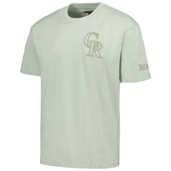 MLB Colorado Rockies Pro Standard Oversized Neutral CJ Dropped Shoulders T-Shirt