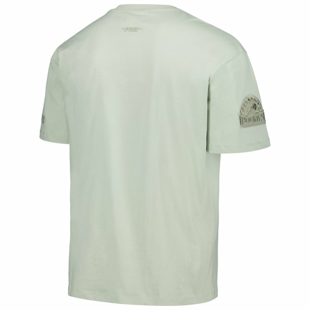 MLB Colorado Rockies Pro Standard Oversized Neutral CJ Dropped Shoulders T-Shirt