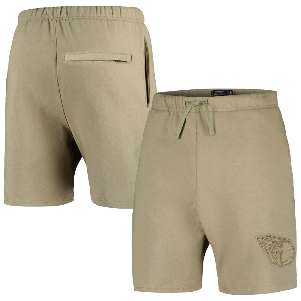 MLB Cleveland Guardians Pro Standard Neutral Fleece Shorts