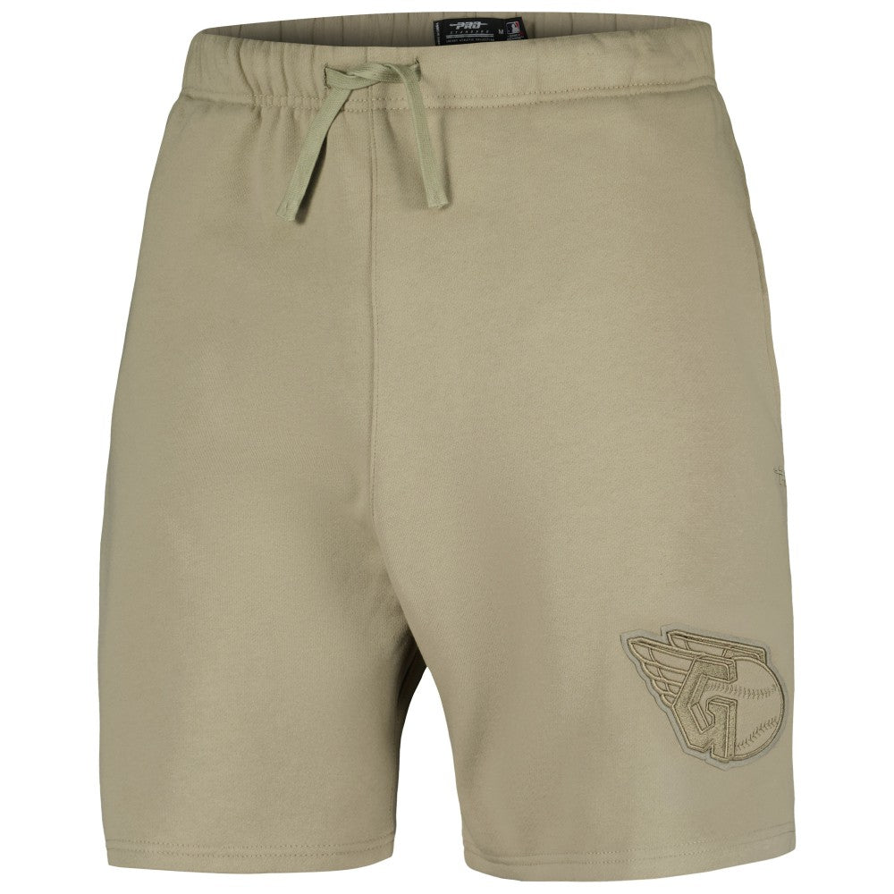 MLB Cleveland Guardians Pro Standard Neutral Fleece Shorts