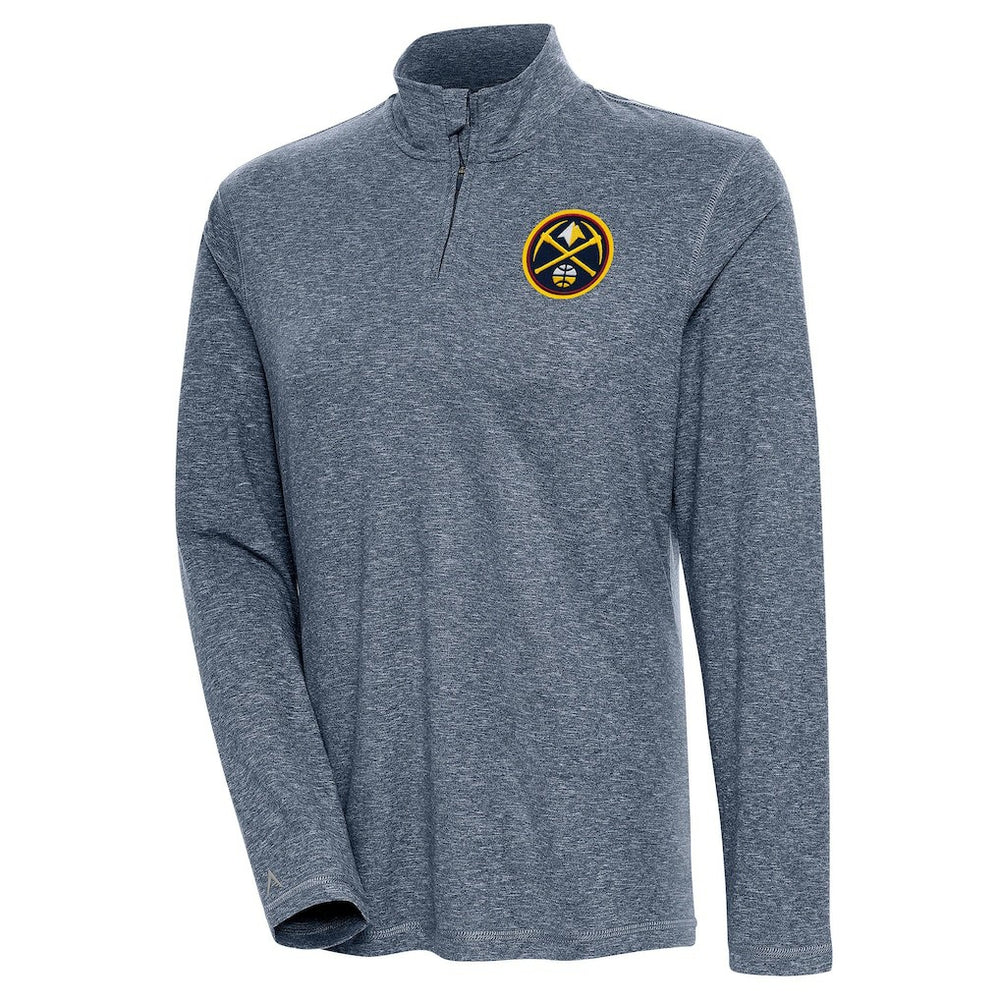NBA Denver Nuggets Antigua Women's Confront Quarter-Zip Pullover Top sale