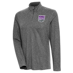 NBA Sacramento Kings Antigua Women's Confront Quarter-Zip Pullover Top