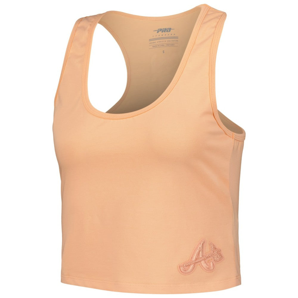 MLB Atlanta Braves Pro Standard Women's Neutral Fitted Racerback Tank Top