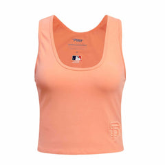 MLB San Francisco Giants Pro Standard Women's Neutral Fitted Racerback Tank Top
