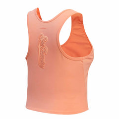 MLB San Francisco Giants Pro Standard Women's Neutral Fitted Racerback Tank Top