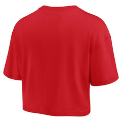 MLB St. Louis Cardinals Fanatics Women's Elements Super Soft Boxy Cropped T-Shirt