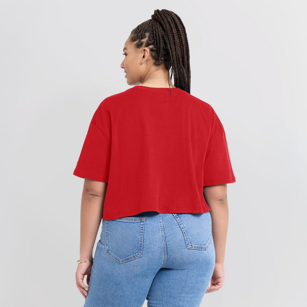 MLB St. Louis Cardinals Fanatics Women's Elements Super Soft Boxy Cropped T-Shirt