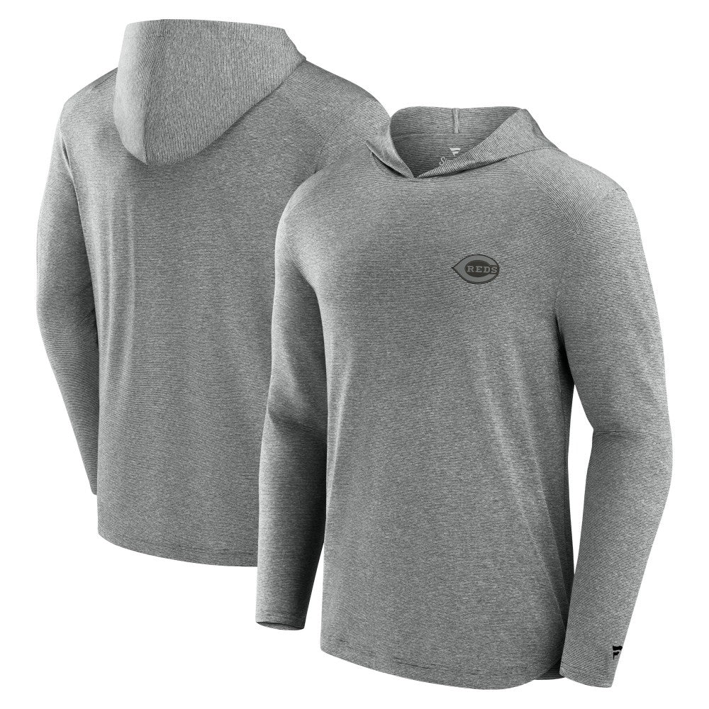 MLB Cincinnati Reds Fanatics Front Office Tech Lightweight Hoodie T-Shirt