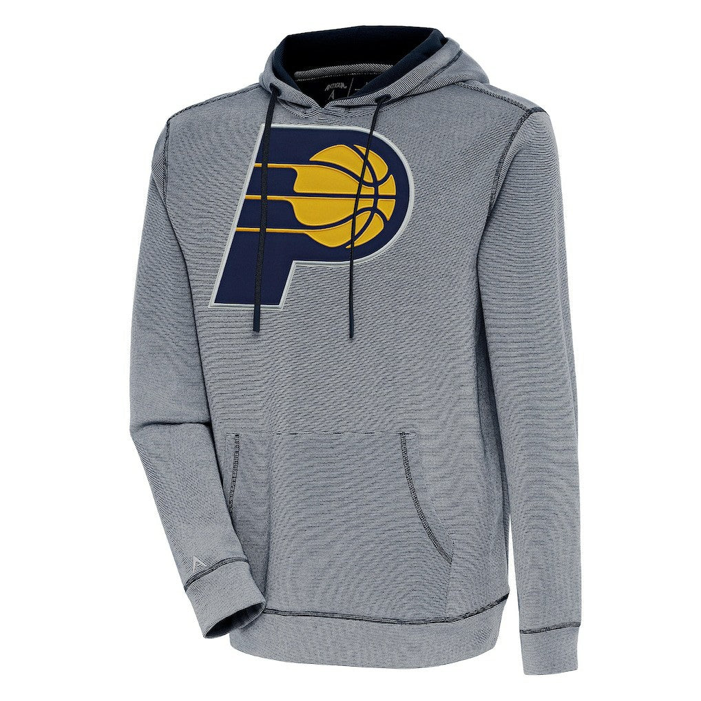 NBA Indiana Pacers Antigua Axe Bunker Tri-Blend Pullover Hoodie